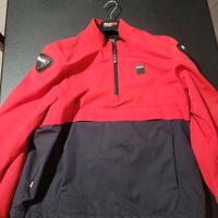 Giacca moto blauer e tuta Dainese