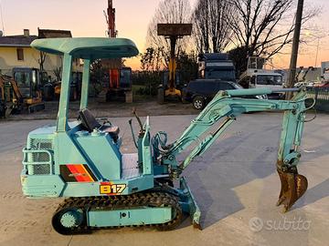 Mini escavatore YANMAR B17