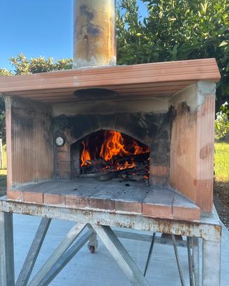 Forno da estrerno spostabile su ruote