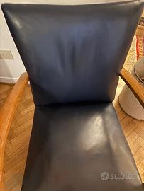 Coppia - Poltrona di pelle