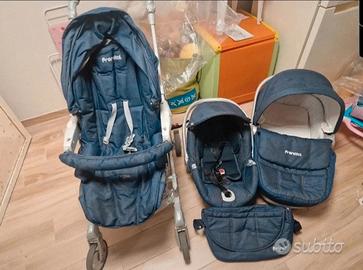 Passeggino Trio in jeans  Marca Prenatal Tribe Plu