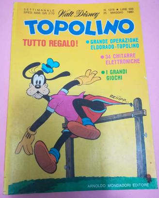 2 Topolino operazione ELDORADO + 2 pupazzetti