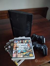 PS3 + 8 Giochi e 2 Joystick Originali 🎮