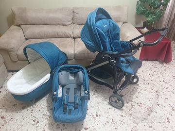 Trio Peg Perego Pliko passeggino carrozzina ovetto