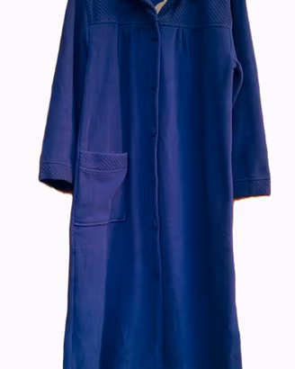 Vestaglia da donna in pile blu - Smile Company - S