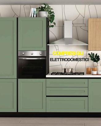 PROMO CUCINA 3,63 MT COMPLETA DI ELETTRODOMESTICI