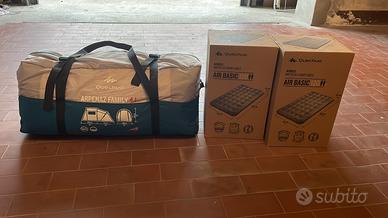 Tenda da campeggio mai usata