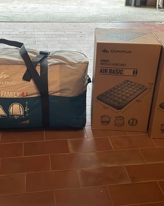 Tenda da campeggio mai usata