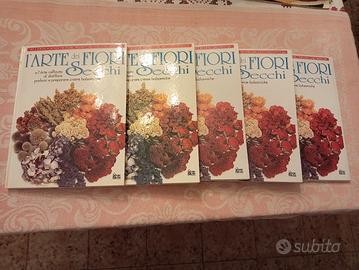 Raccolta 5 volumi: L'arte dei fiori secchi