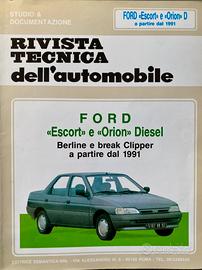 Rivista Tecnica dell'Automobile Ford Escort