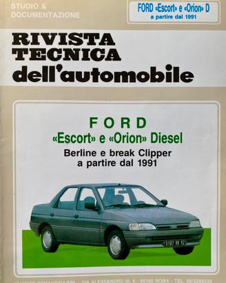 Rivista Tecnica dell'Automobile Ford Escort