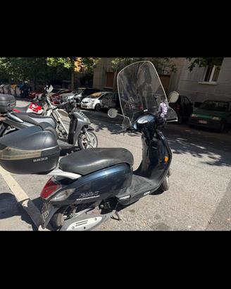 scooter sym fiddle III, cc 200