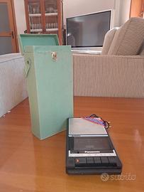 Registratore a cassette portatile - Panasonic 