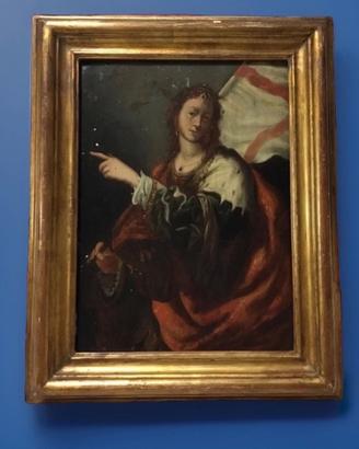 TIEPOLO GIANDOMENICO Antico dipinto su tavola 700