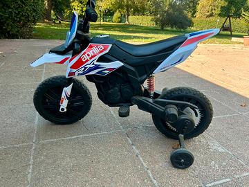 Moto elettrica Aprilia RX 12v