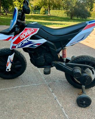 Moto elettrica Aprilia RX 12v
