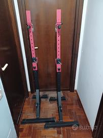 Coppia di aste per rack