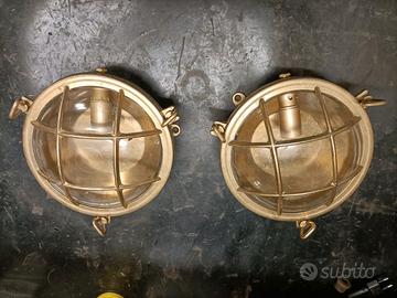 Lampade tartaruga,lanterne,applique in ottone