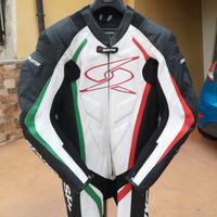 tuta 48 spyke intera in pelle auto accessori