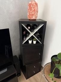 kallax Ikea - Porta vino più scaffali