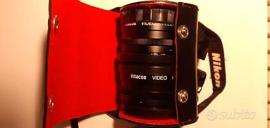 OBIETTIVI COPPIA VITACON VIDEO TELE E WIDE