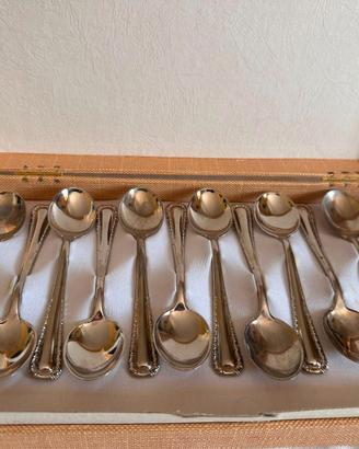 Set cucchiaini d'argento