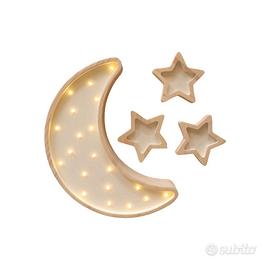 Two N Lampada led Luna Bianca