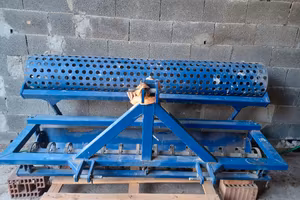 Erpice a molle con rullo spianapista