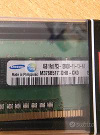 Memoria RAM DDR3 4 GB PEZZI X6
