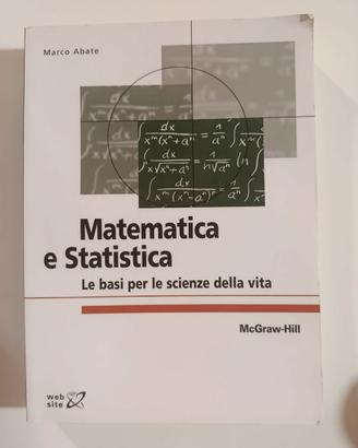 Libro Matematica e Statistica, Marco Abate