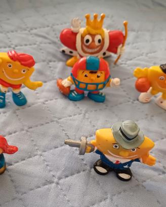 Set personaggi sofficini da collezionare