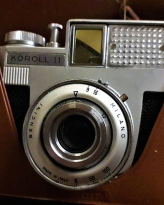 Macchina Fotografica Vintage Bencini Koroll II Ann