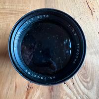 Obiettivo Tokina tele-auto 200mm 3.5