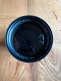 Obiettivo Tokina tele-auto 200mm 3.5