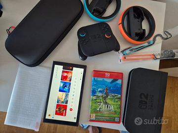 NINTENDO SWITCH 2 + 6 GIOCHI GRATIS / SOLO A MANO