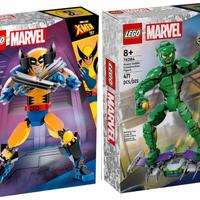 LEGO 76284 Green Goblin 76257 Wolverine Marvel