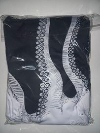 Felpa bianca con tentacoli