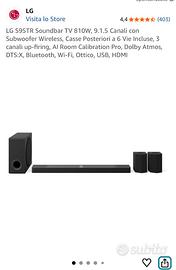 LG soundbar S95QR