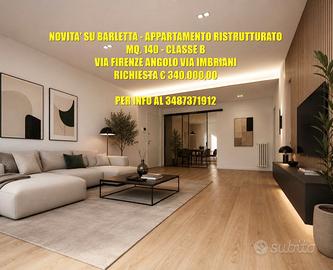 Barletta: ristrutturata, classe b, pronta da viver