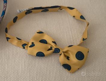 Papillon seta e cintura taglia 4-6 anni