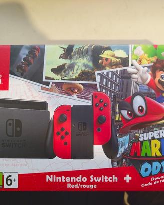 🎮 Nintendo Switch – Mario Odyssey Edition