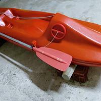 canoa monoposto in vetroresina 