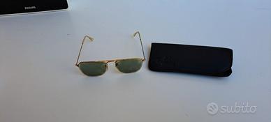 Ray Ban Aviator Occhiali da Sole Vintage 1980 U.S.