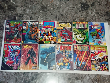 Lotto fumetti americani marvel italia panini corno