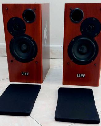 Casse audio attive LIFE perfette originali.