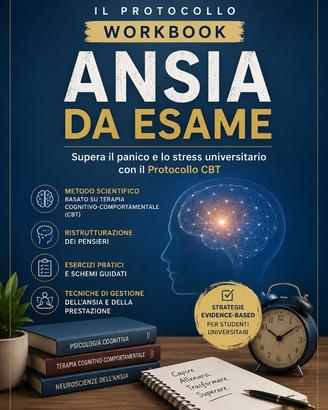Workbook ansia da esame