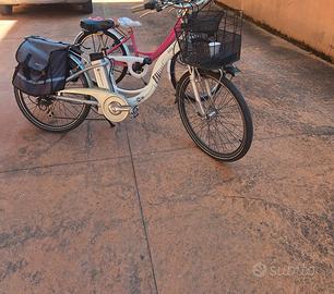 bici elettrica + bici da ragazza 16
