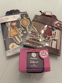 Timbri Scrapbooking e Inchiostri