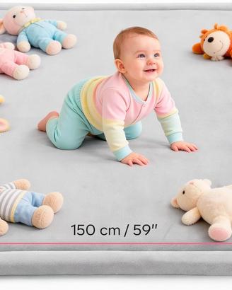 Tappeto Gioco Memory Foam neonati 150x150 cm – Nuo