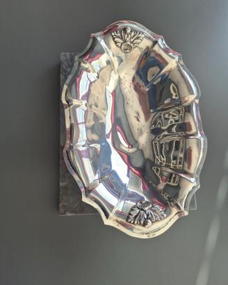 Alzata centrotavola vintage in argento 800 – 82 g